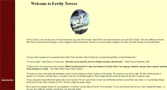Desktop Screenshot of fawlty-towers.com